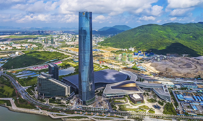 珠海十字门会展商务组团一期标记性塔楼（办公旅馆）工程